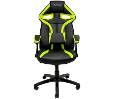 Cadeira Gamer Mx1 GiratÓria Preto C/ Verde Mymax